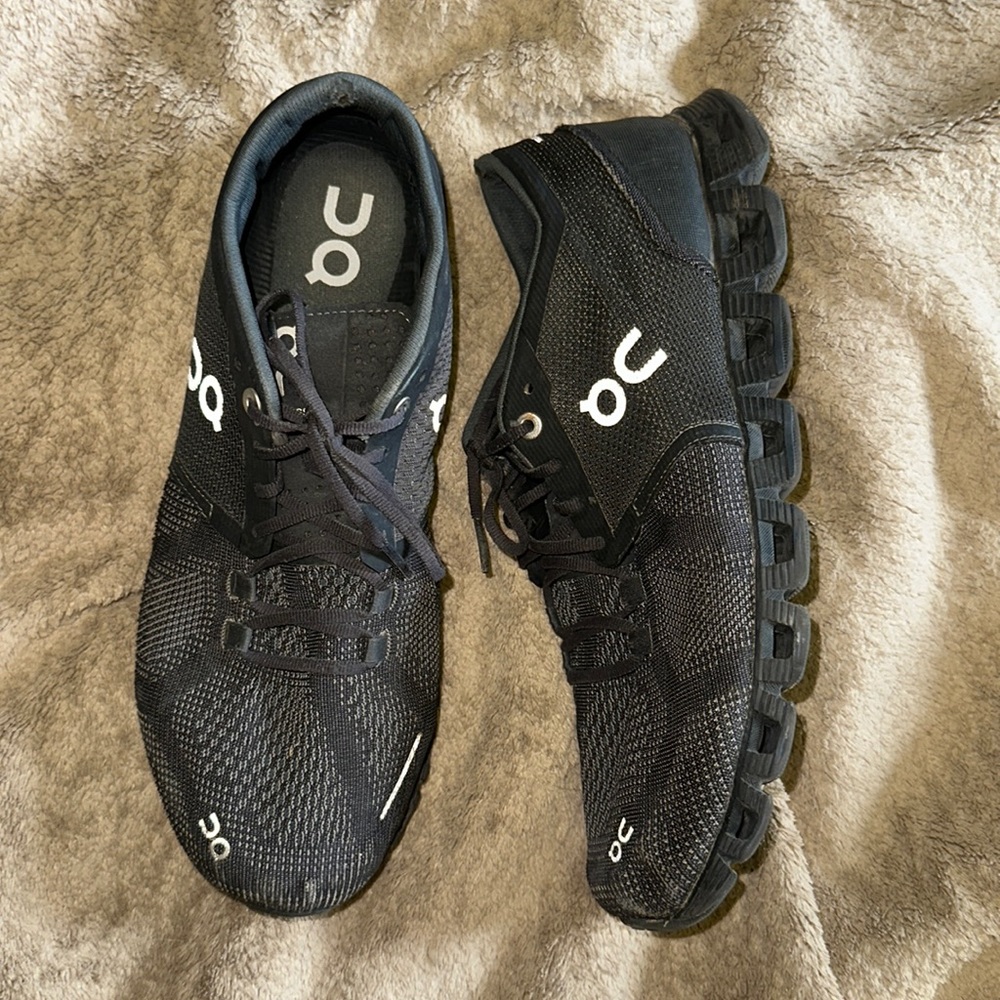 On cloud running shoes